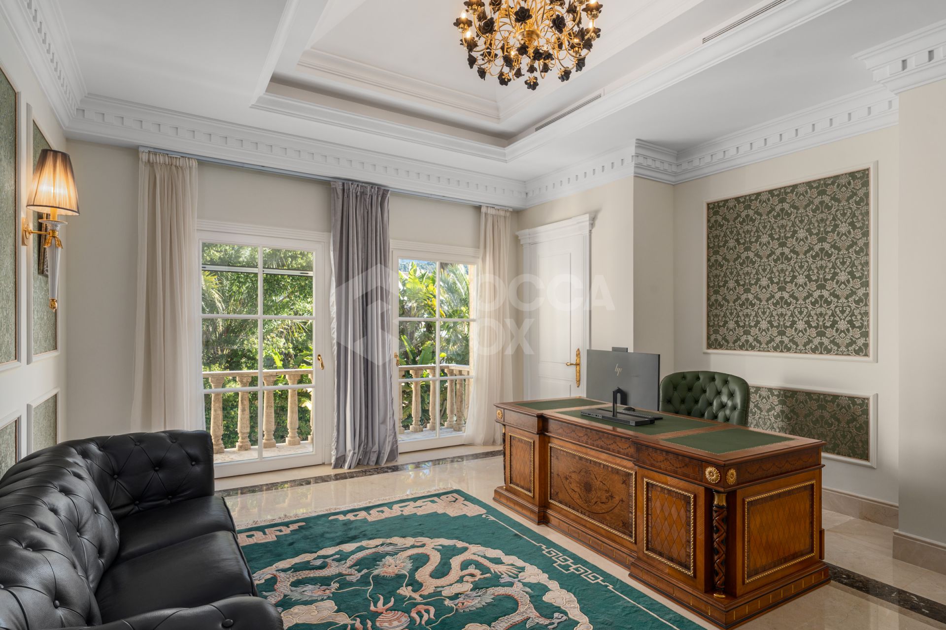 A Grand Neoclassical Estate in Prestigious Sierra Blanca