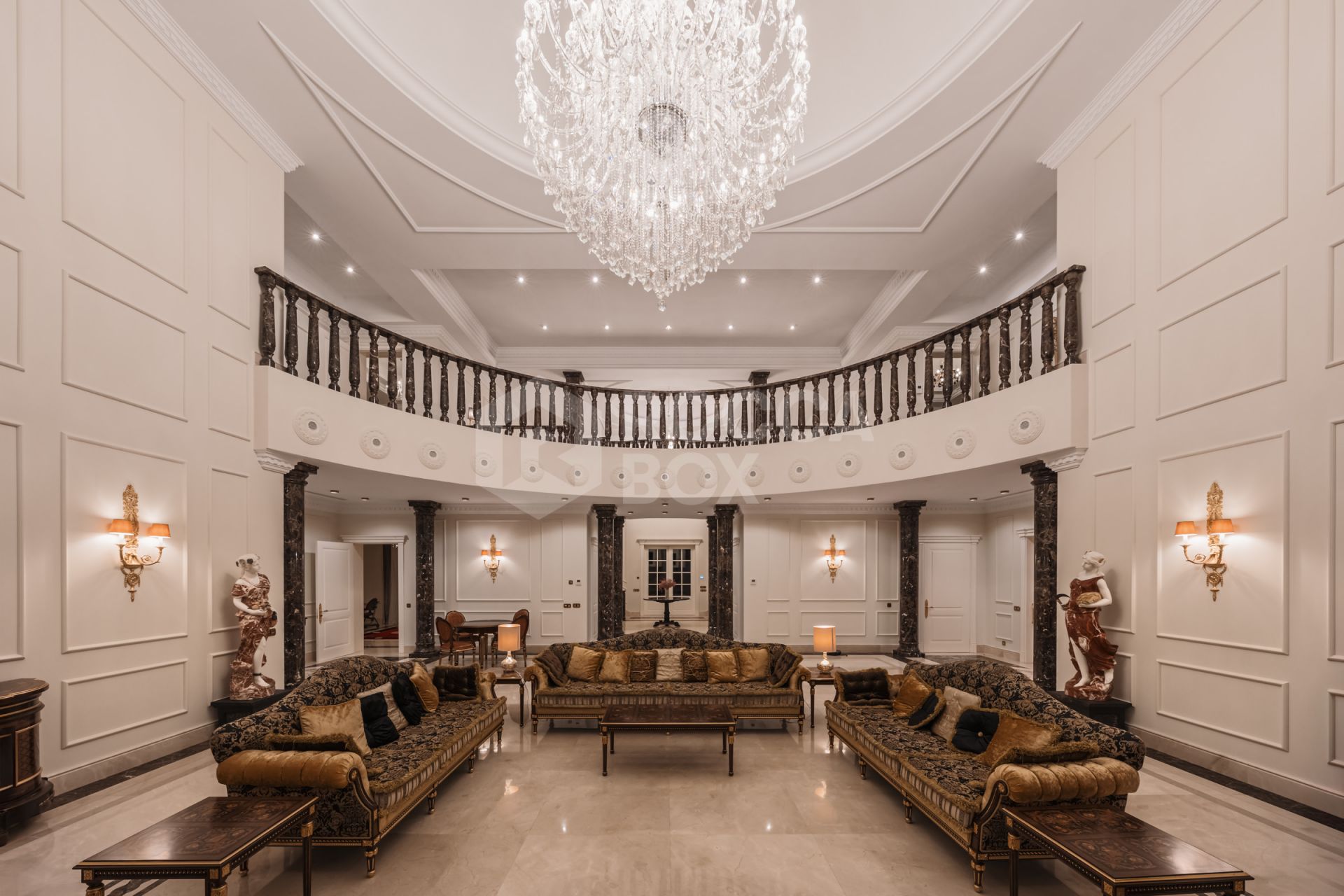 A Grand Neoclassical Estate in Prestigious Sierra Blanca