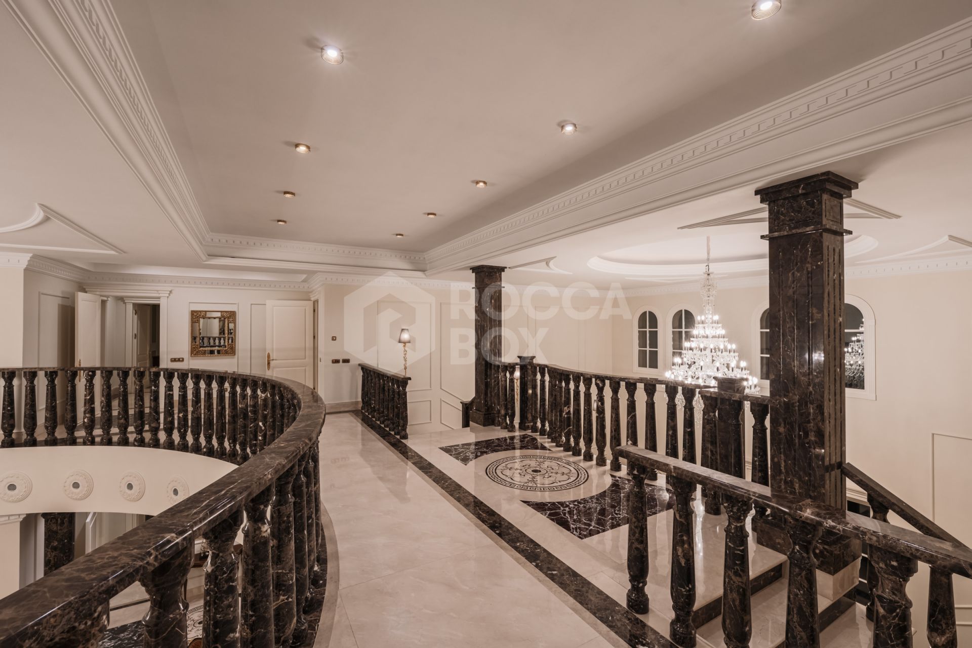 A Grand Neoclassical Estate in Prestigious Sierra Blanca