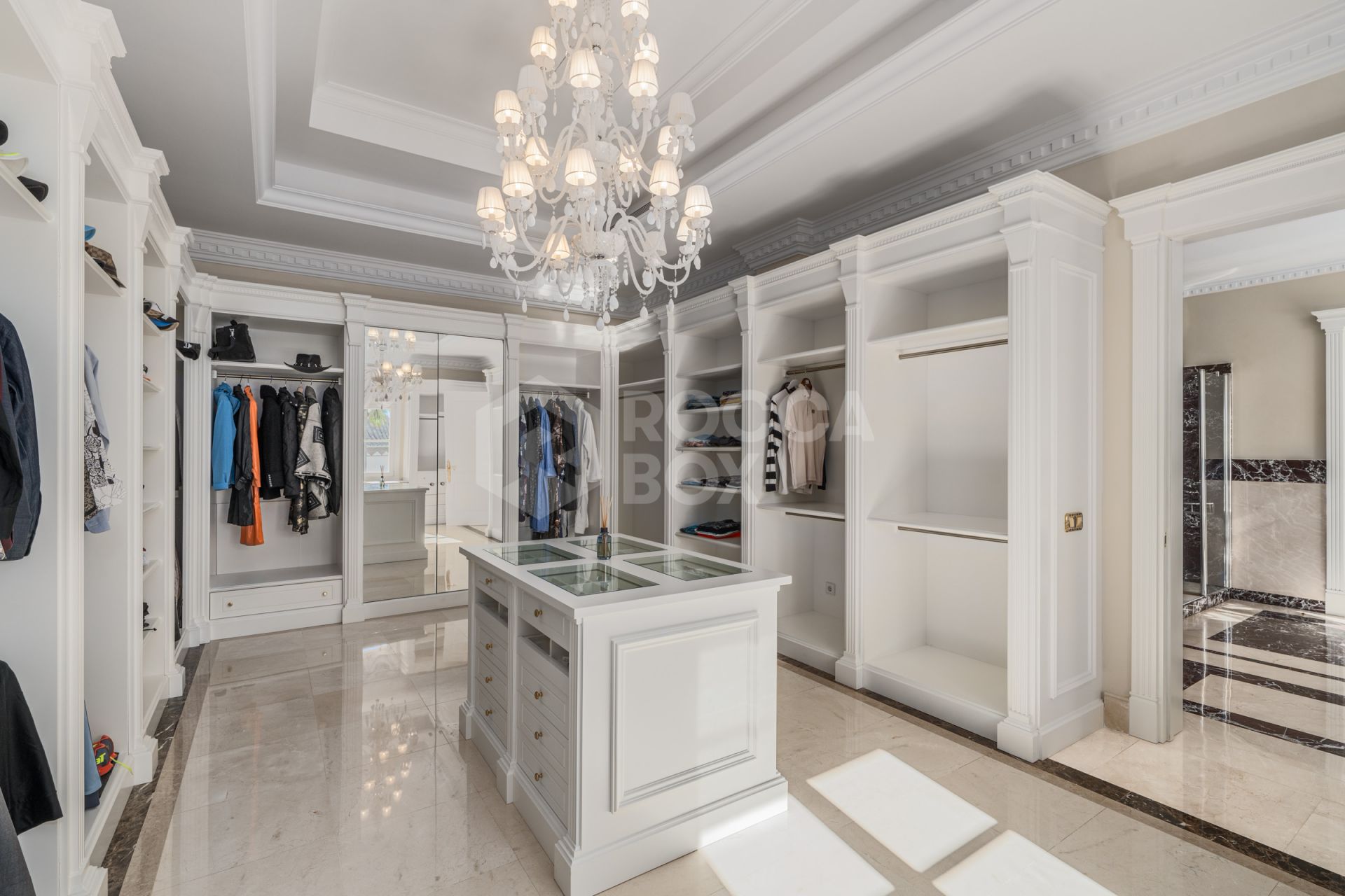 A Grand Neoclassical Estate in Prestigious Sierra Blanca
