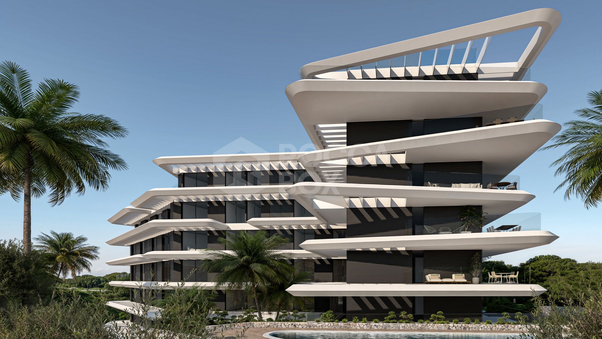 2-Bedroom Apartment with Panoramic Sea Views, Private Pool and Premium Amenities