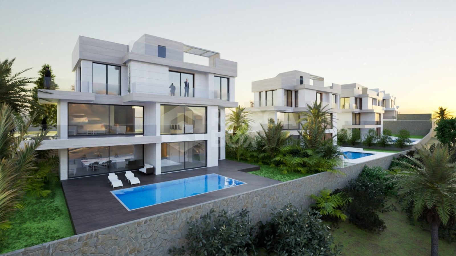 Elegant 5-Bedroom Villa with Sea Views and Frontline Golf Location