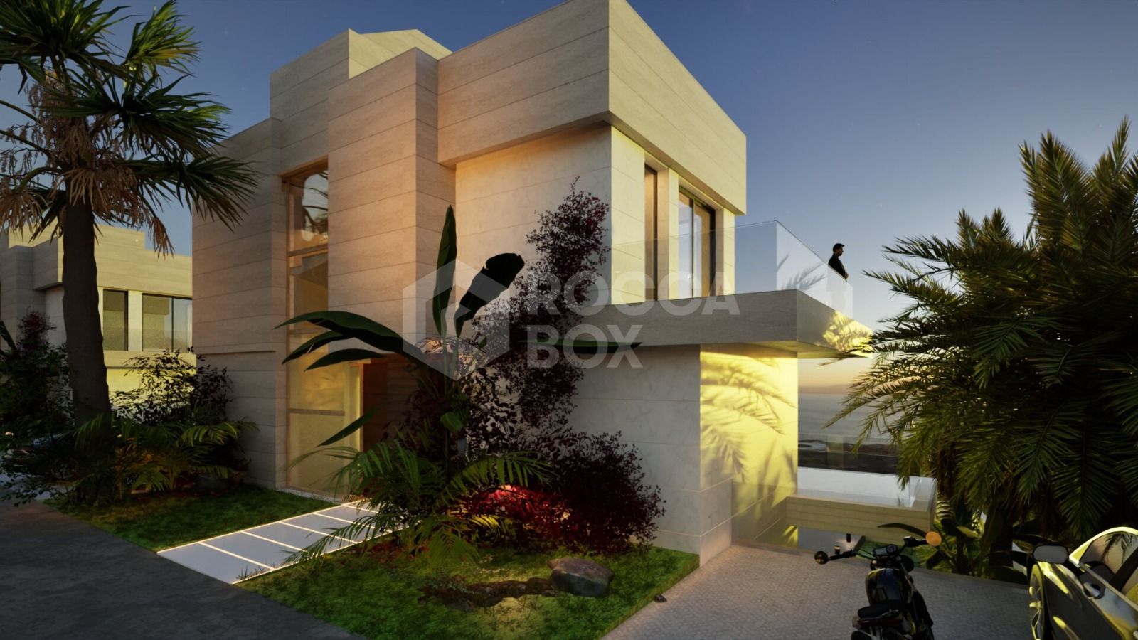 Elegant 5-Bedroom Villa with Sea Views and Frontline Golf Location