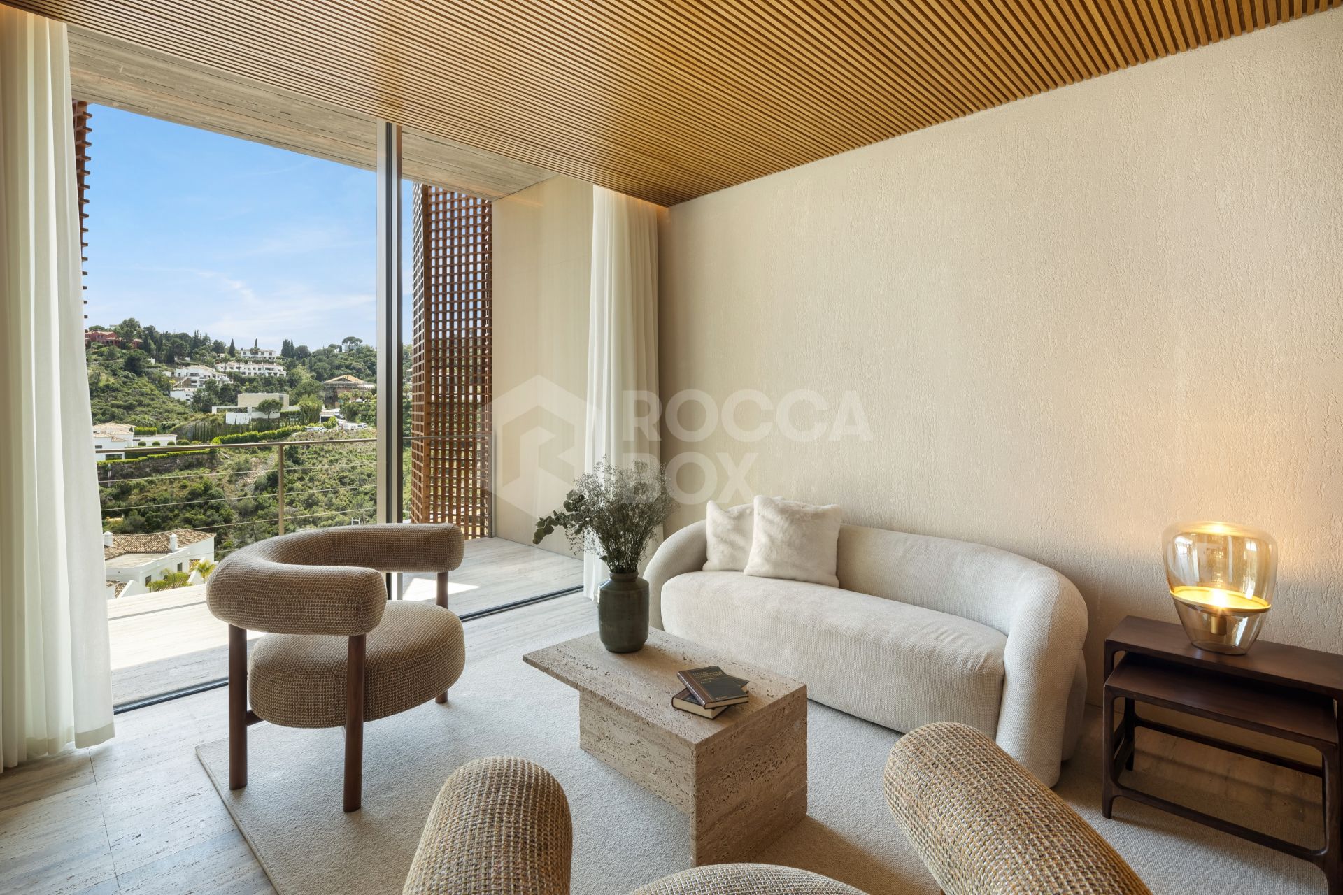 Architectural Masterpiece with Sea Views in Prestigious El Madroñal