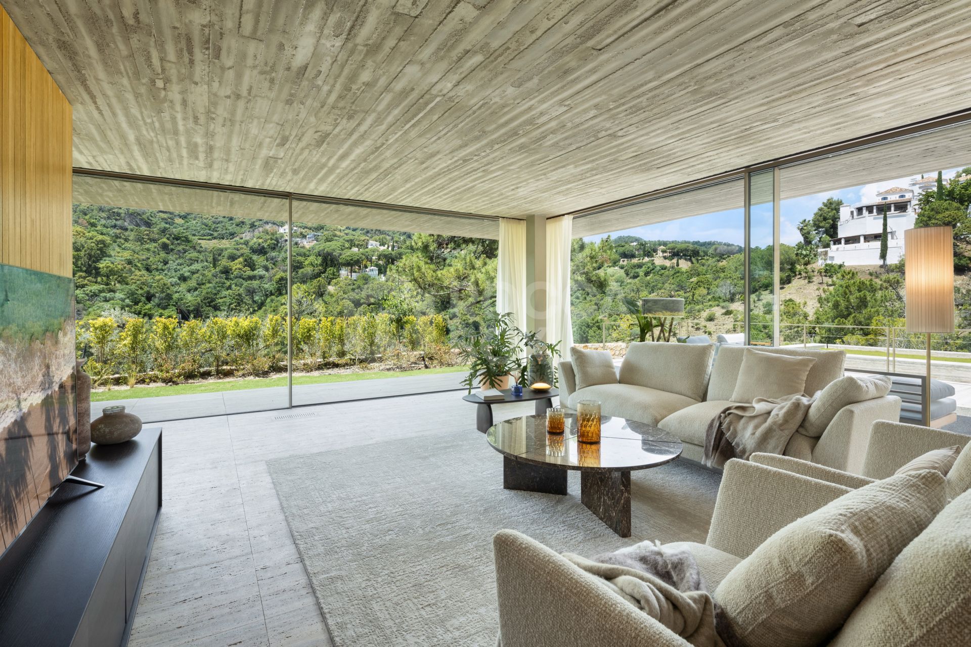 Architectural Masterpiece with Sea Views in Prestigious El Madroñal