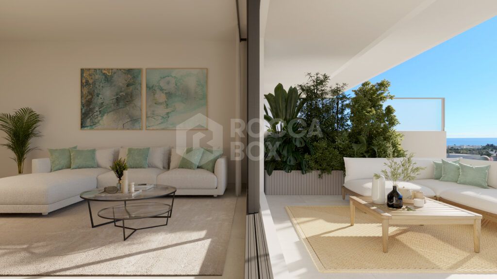 Modern 3-Bed Apartment with Mountain Views on the New Golden Mile