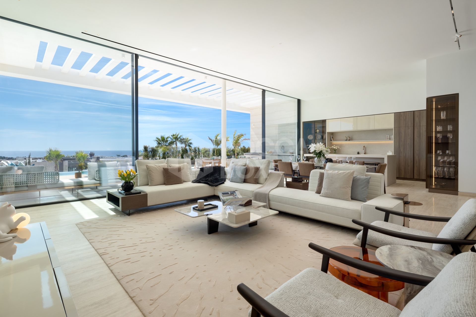 Modern Masterpiece with Panoramic Views and Private Spa Retreat