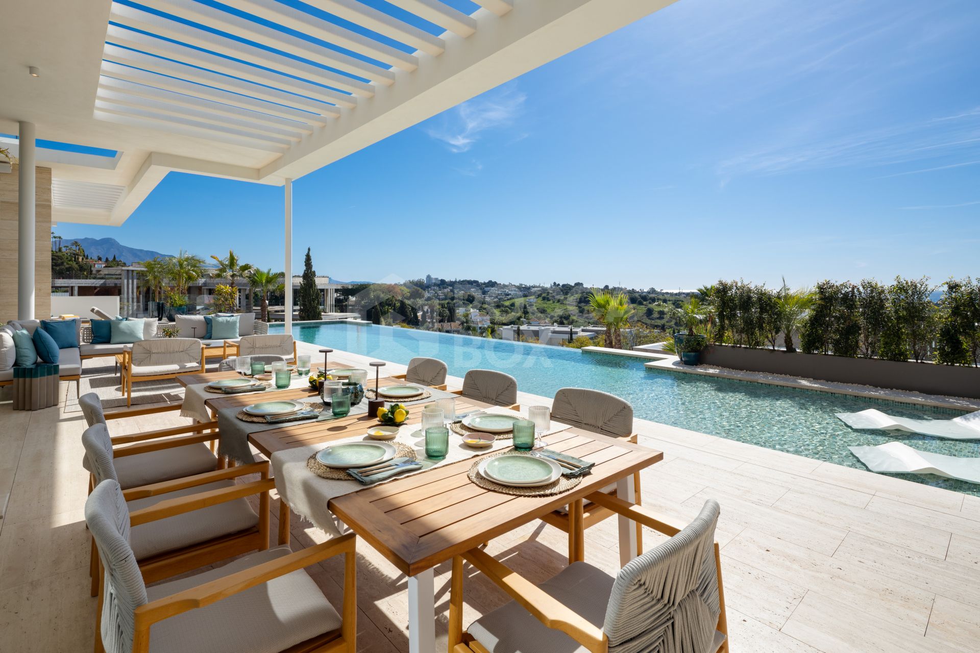 Modern Masterpiece with Panoramic Views and Private Spa Retreat