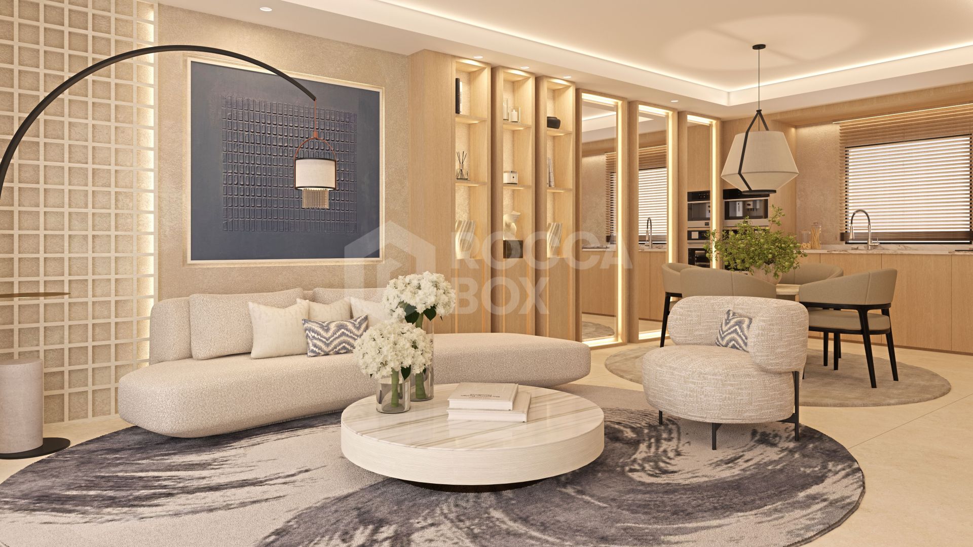Elegant New Build Townhouse Walking Distance to Puente Romano & the Beach
