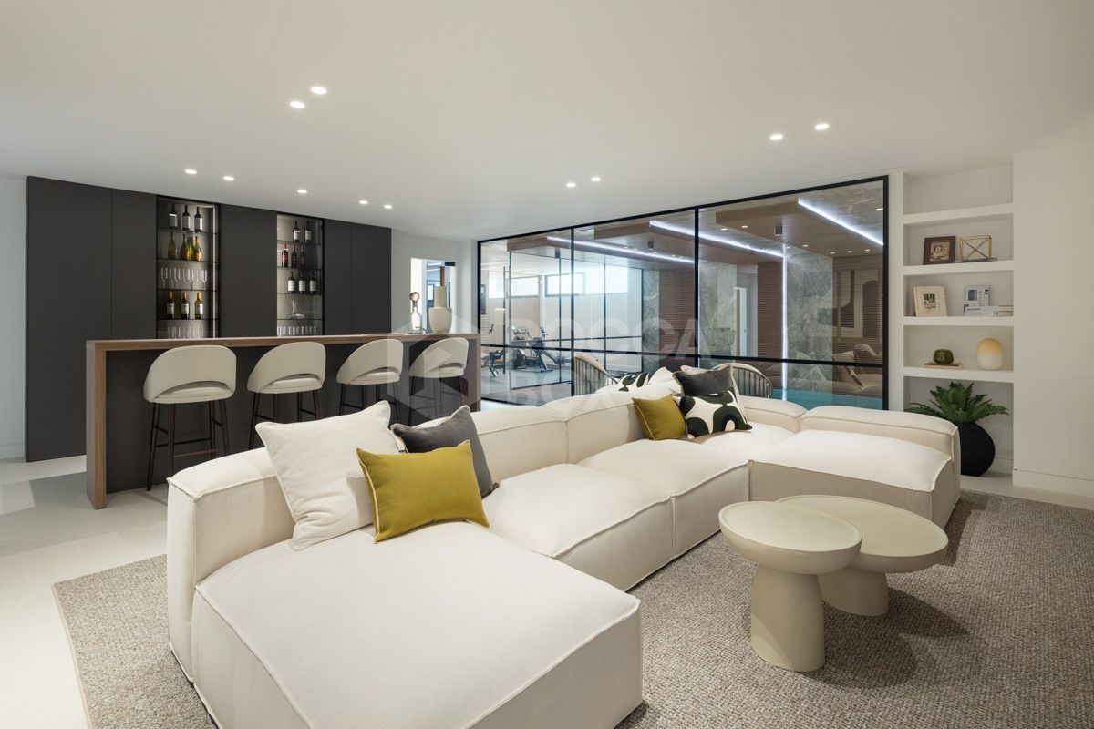 Contemporary Masterpiece with Panoramic Sea Views in Lomas de La Quinta, Benahavís