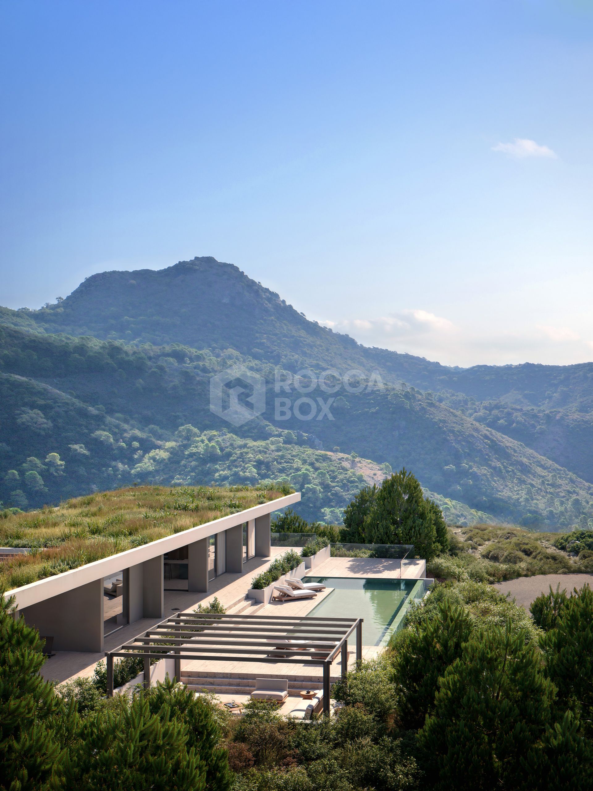 Elevated Elegance: A Modern Sanctuary with Panoramic Views