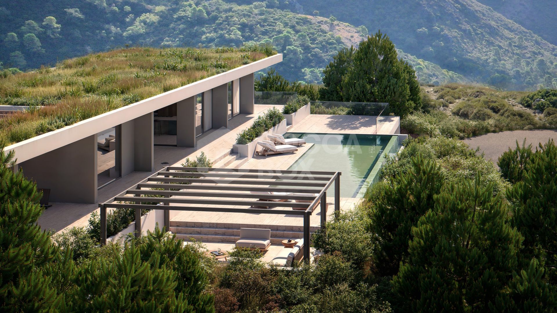 Elevated Elegance: A Modern Sanctuary with Panoramic Views