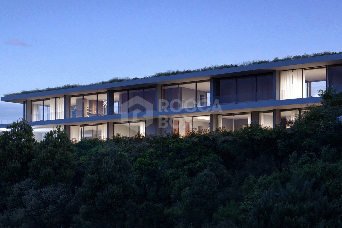 Elevated Elegance: A Modern Sanctuary with Panoramic Views