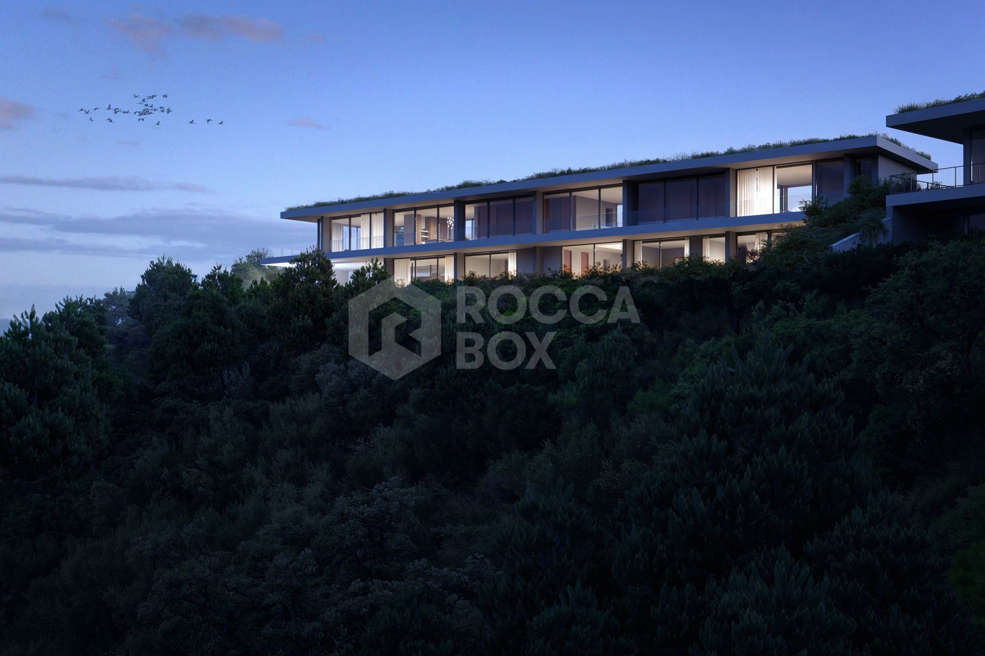 Elevated Elegance: A Modern Sanctuary with Panoramic Views
