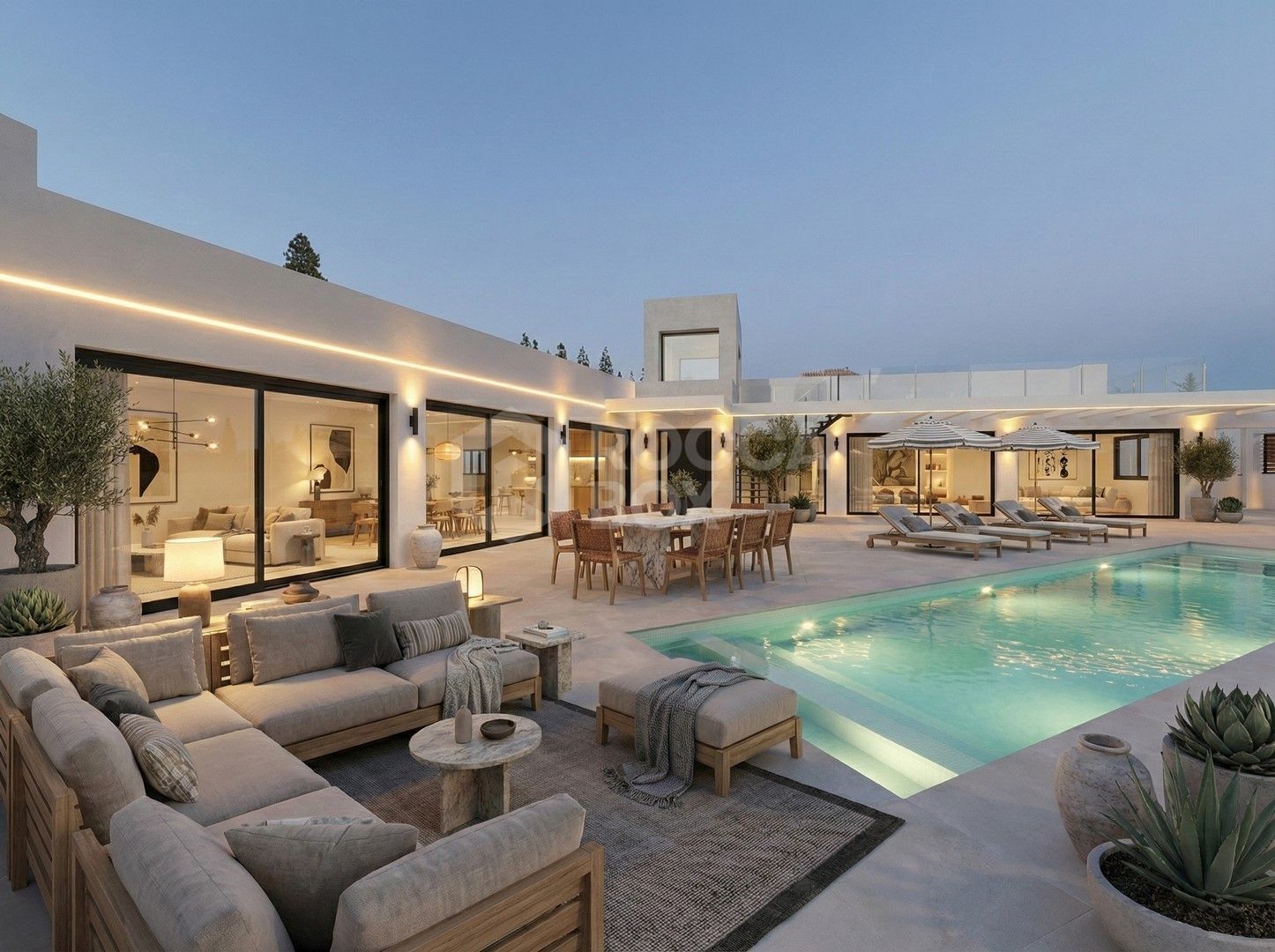 Coastal Luxury Redefined: Stunning 6-Bedroom Villa Steps from the Sea