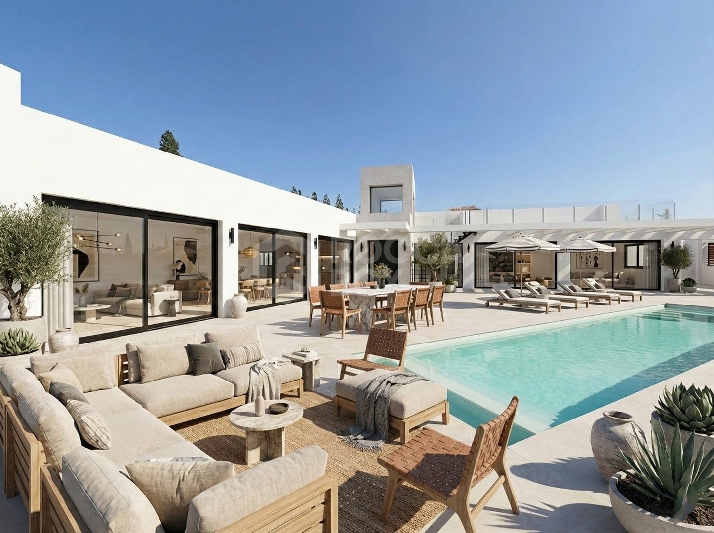 Coastal Luxury Redefined: Stunning 6-Bedroom Villa Steps from the Sea