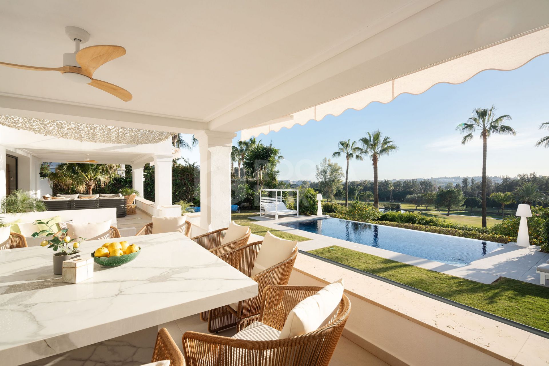 Stylish Frontline Golf Villa with Spectacular Views in Nueva Andalucía