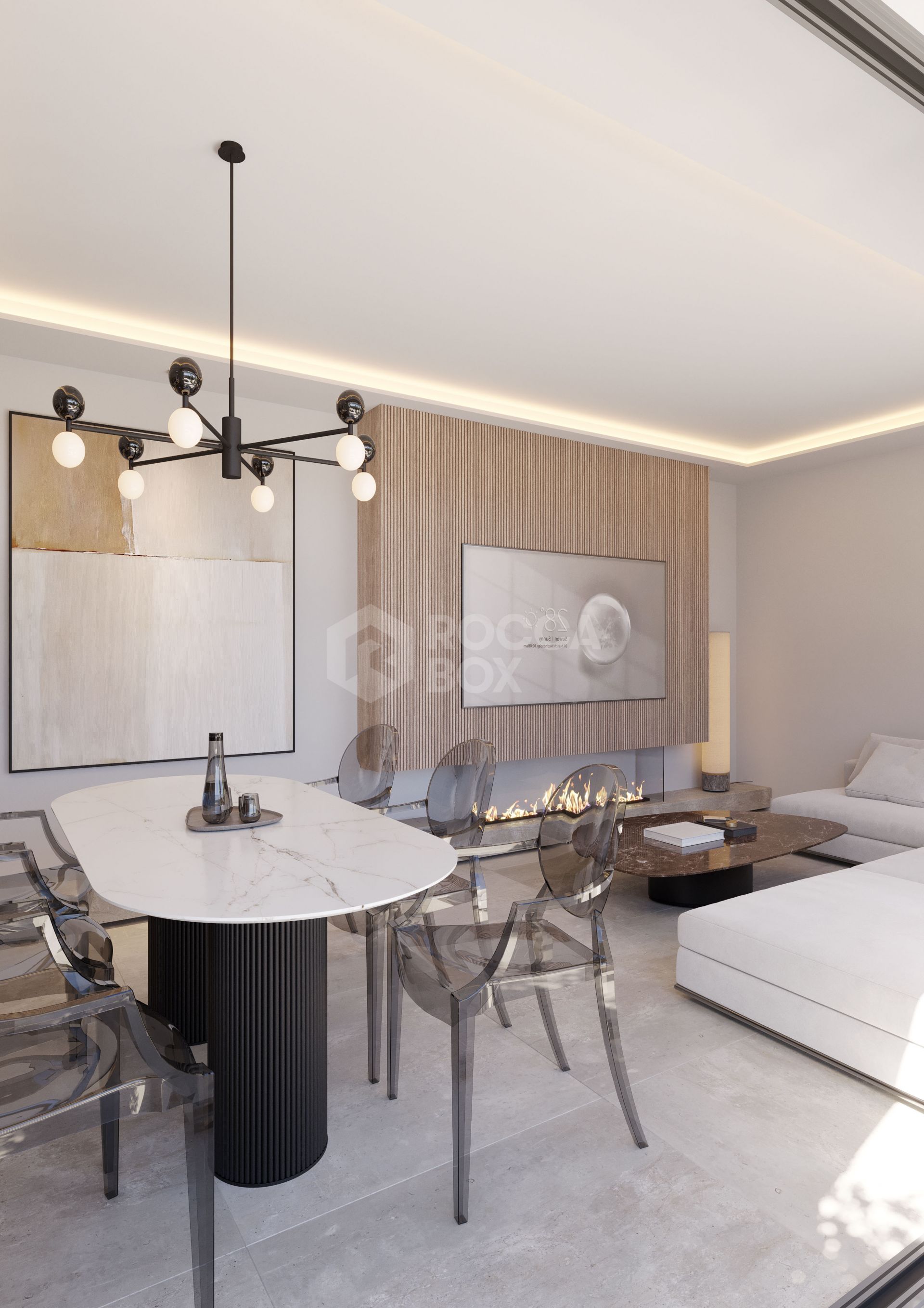 Stylish 3-Bedroom Apartment with Resort-Style Amenities