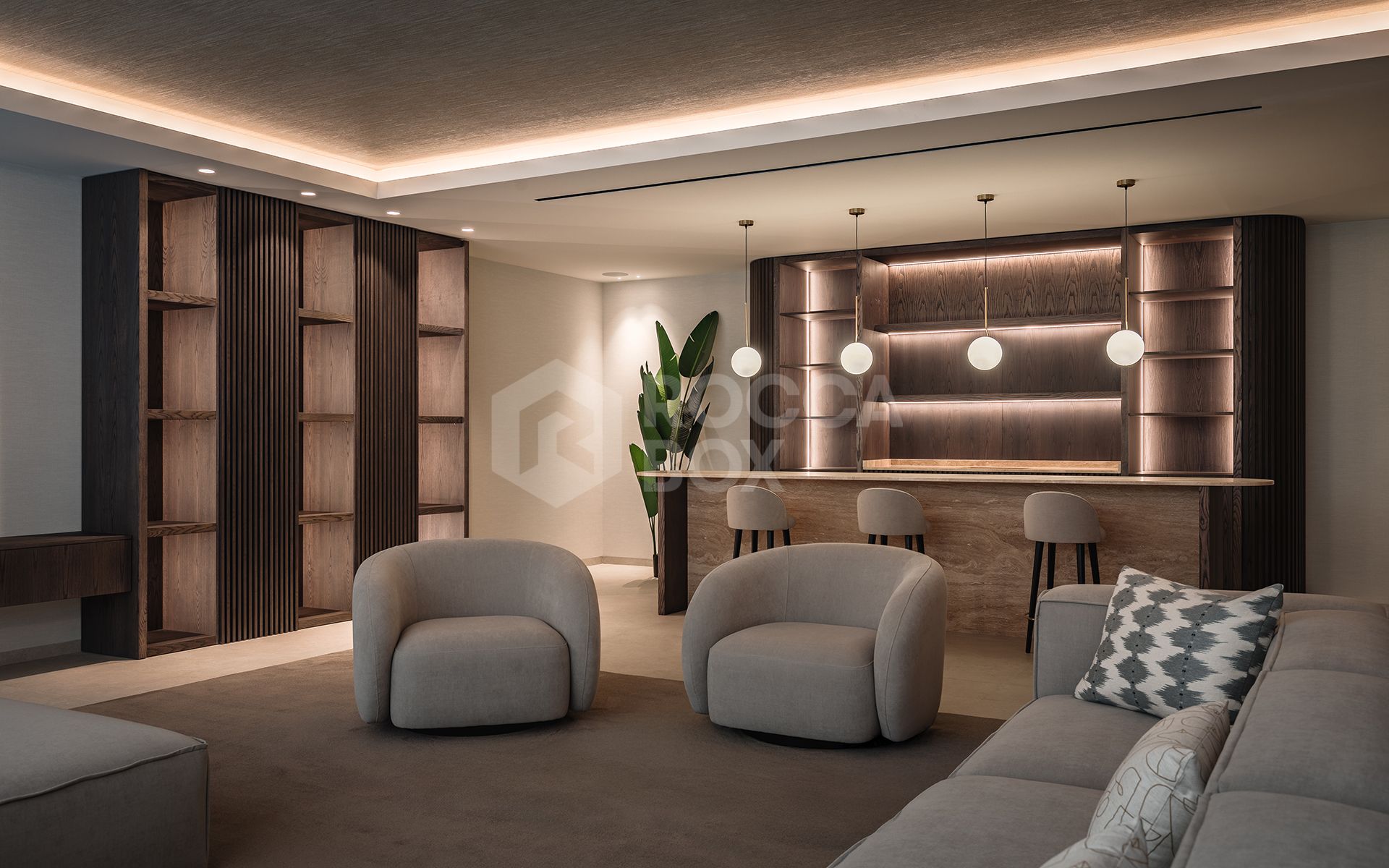 New Construction Luxury Villa with Panoramic Views and Wellness Area