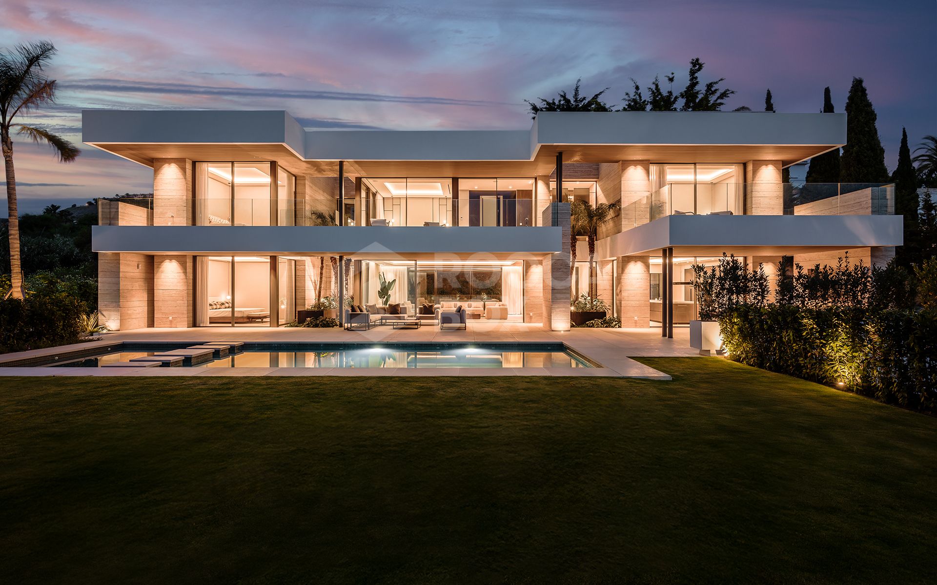 New Construction Luxury Villa with Panoramic Views and Wellness Area