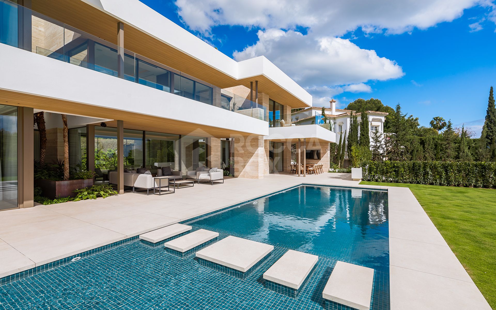 New Construction Luxury Villa with Panoramic Views and Wellness Area