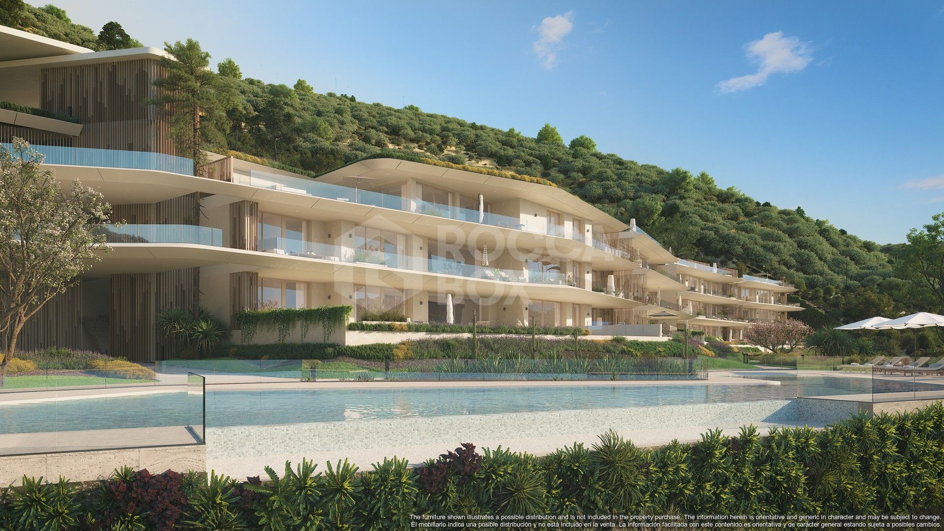 Stylish 2-Bedroom Apartment with Panoramic Sea Views in La Quinta