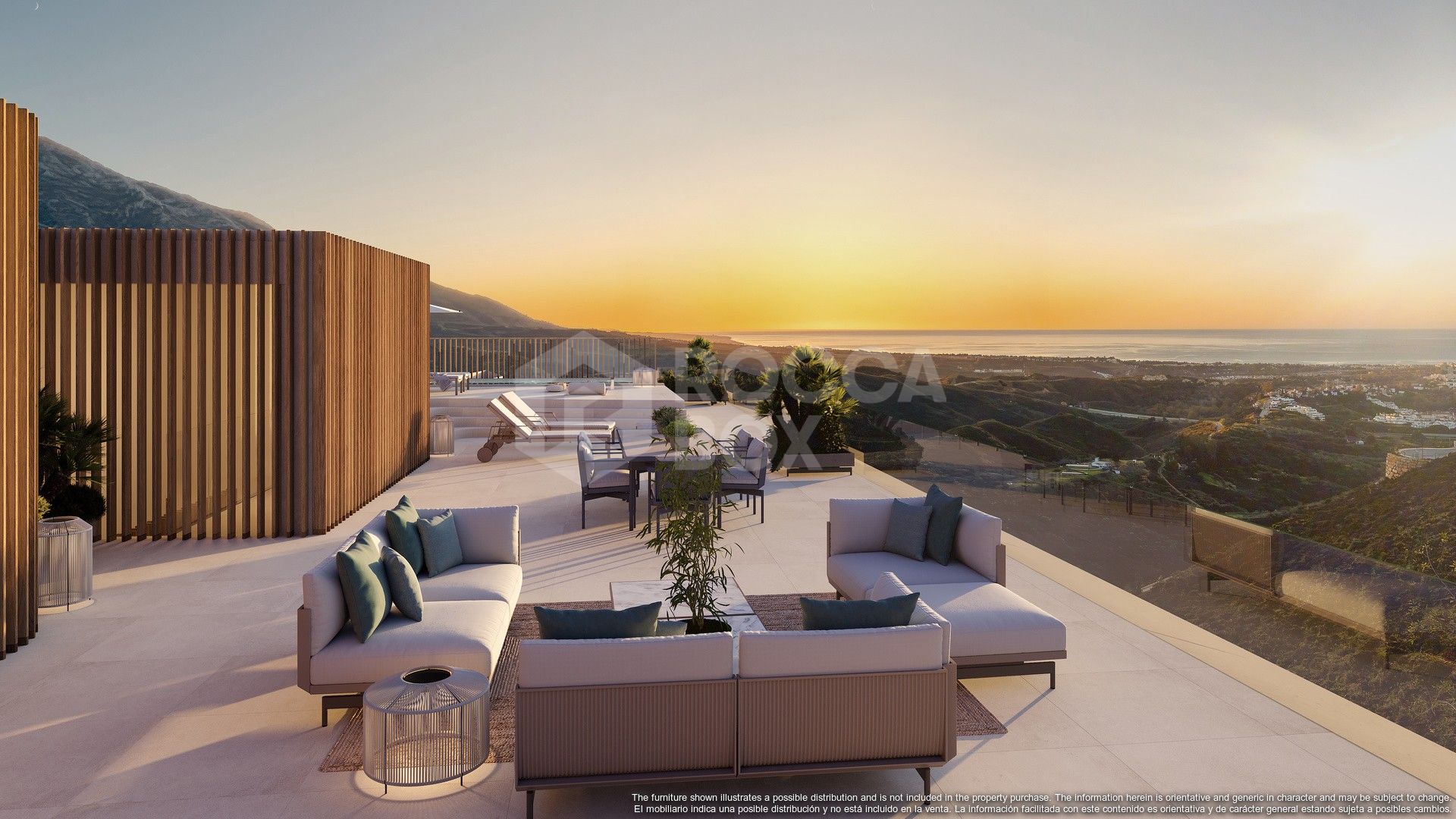 Stylish 2-Bedroom Apartment with Panoramic Sea Views in La Quinta