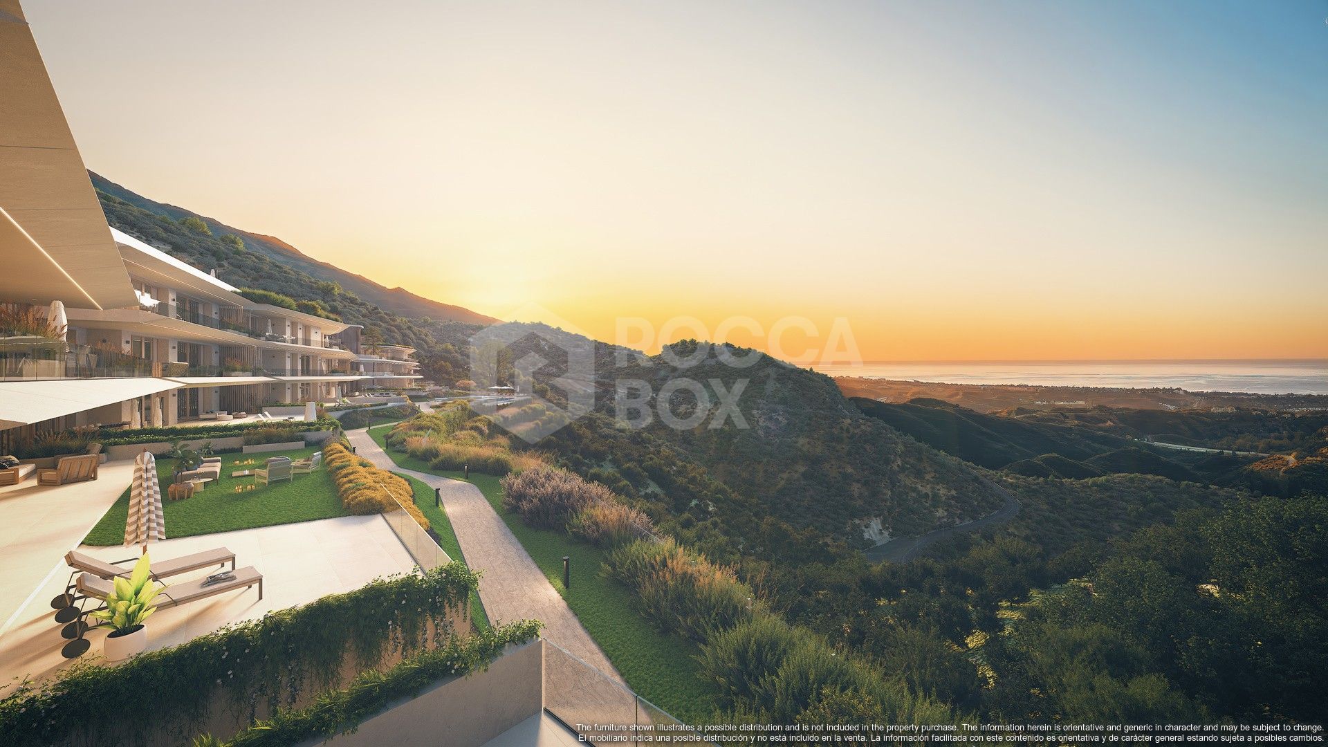 Stylish 2-Bedroom Apartment with Panoramic Sea Views in La Quinta