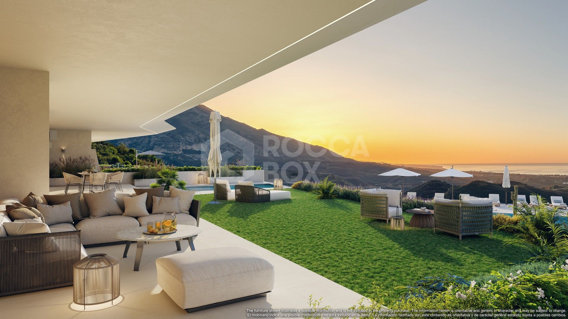 Stylish 2-Bedroom Apartment with Panoramic Sea Views in La Quinta