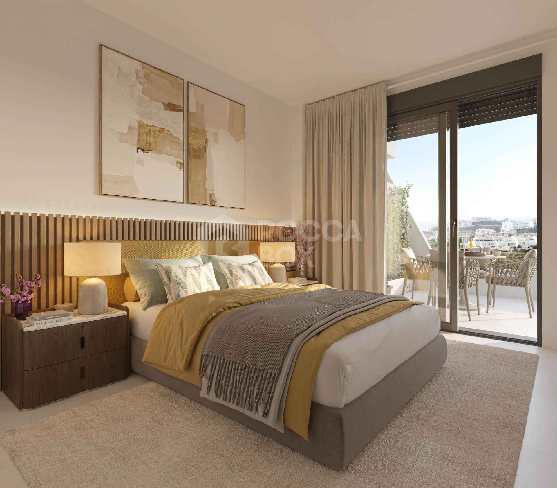 Modern Apartment with Spacious Terrace & Sea Views in La Cala de Mijas