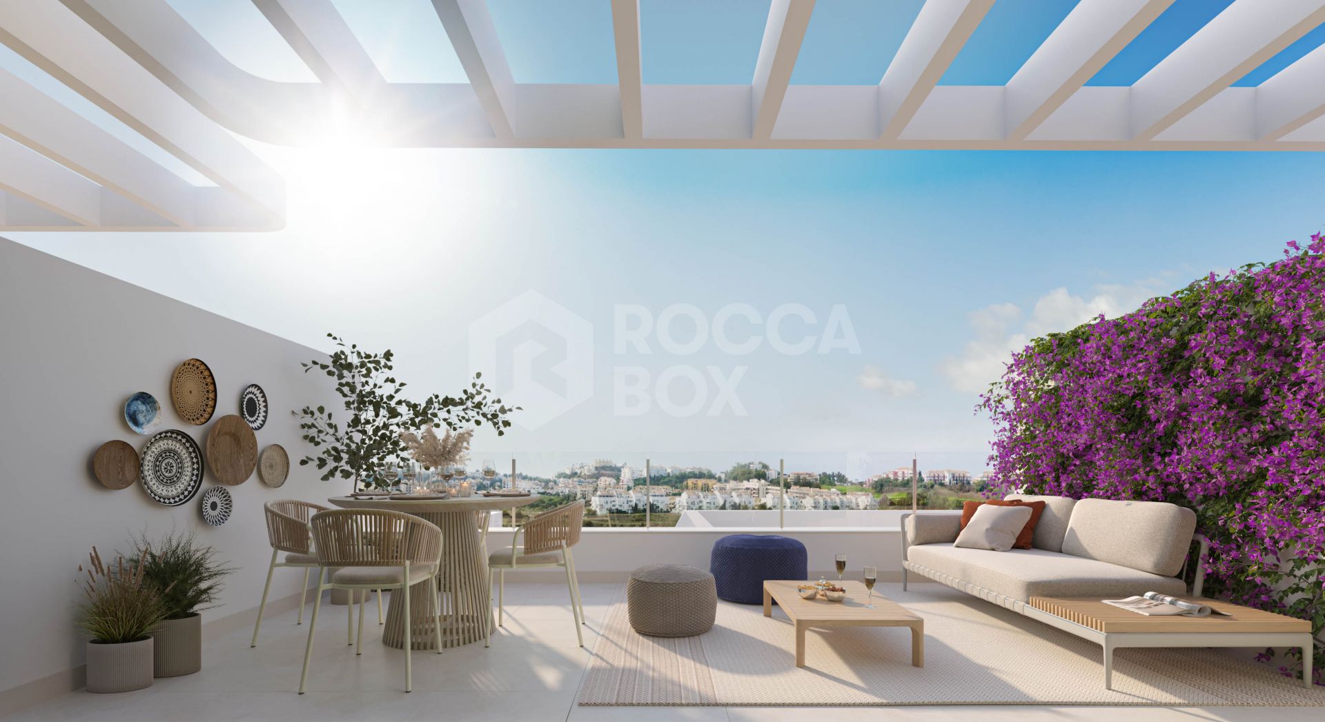 Modern Apartment with Spacious Terrace & Sea Views in La Cala de Mijas