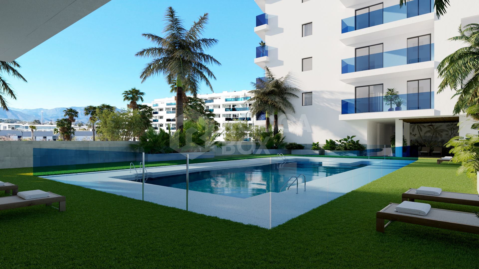 Modern One-Bedroom Apartment with Pool, Gym & Parking in Prime Coastal Location