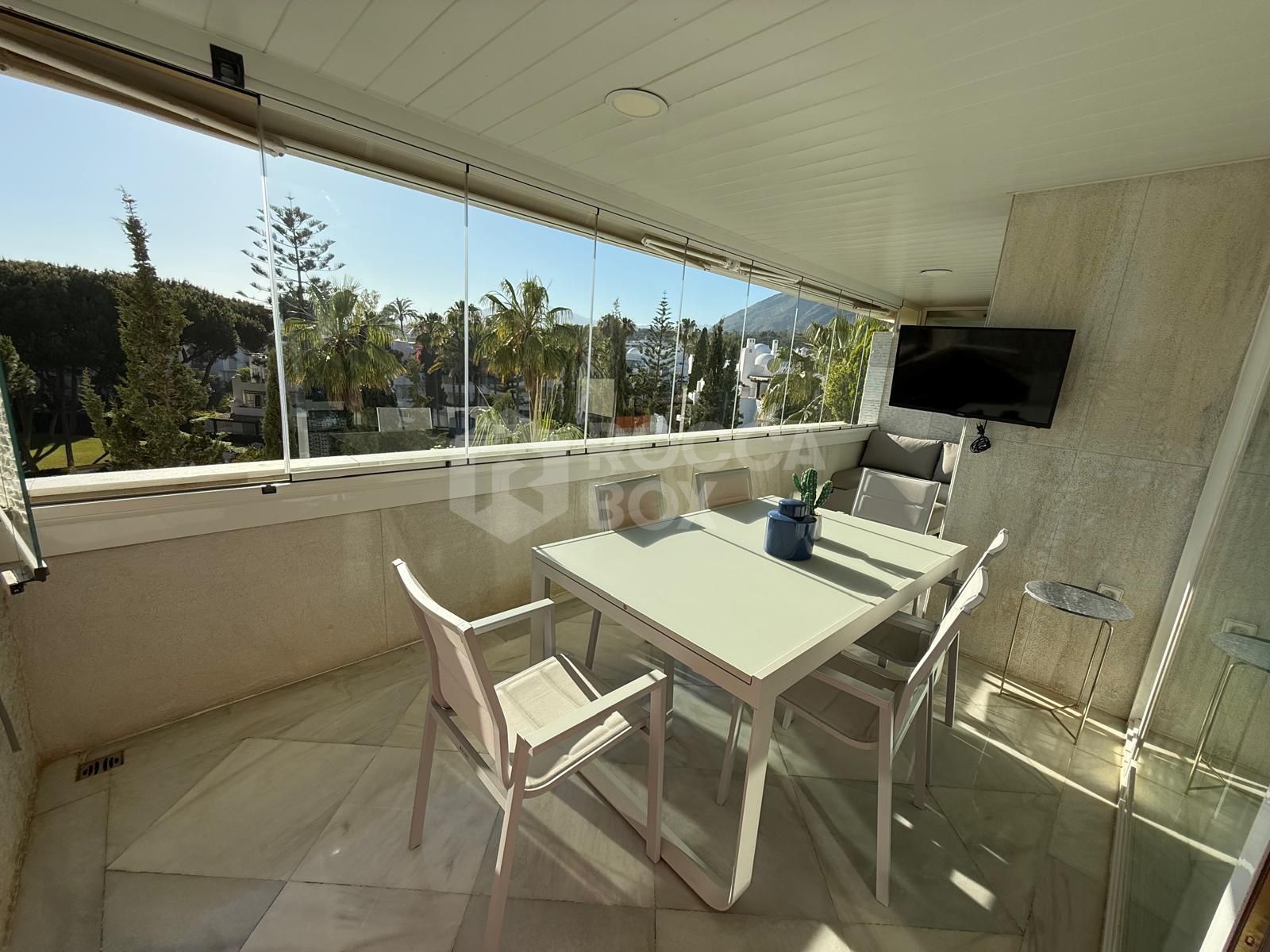 Luxury Beachfront Apartment with Panoramic Views in Prime Location