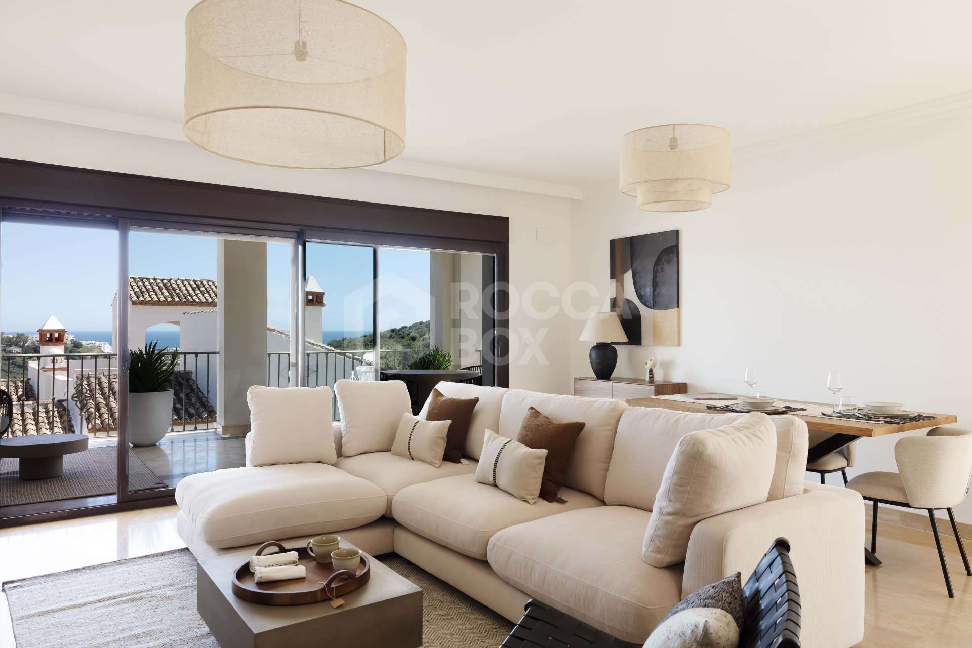 Fully Renovated 3-Bedroom Townhouse with Sea & Golf Views in Estepona