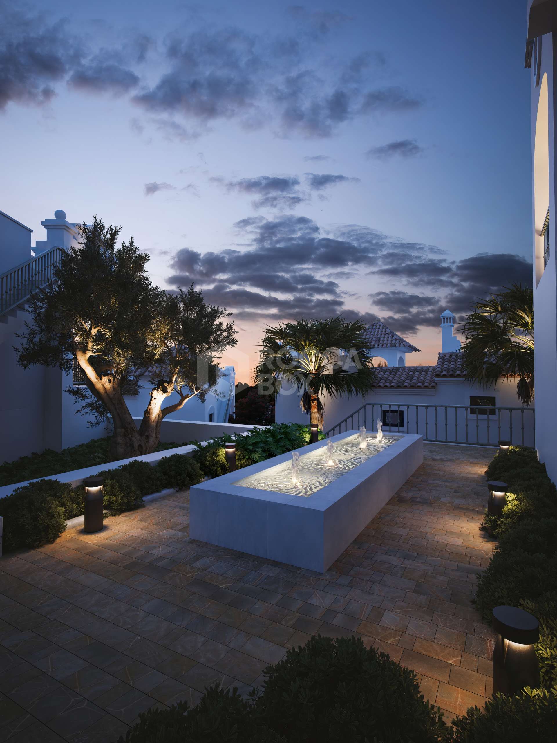 Fully Renovated 3-Bedroom Townhouse with Sea & Golf Views in Estepona