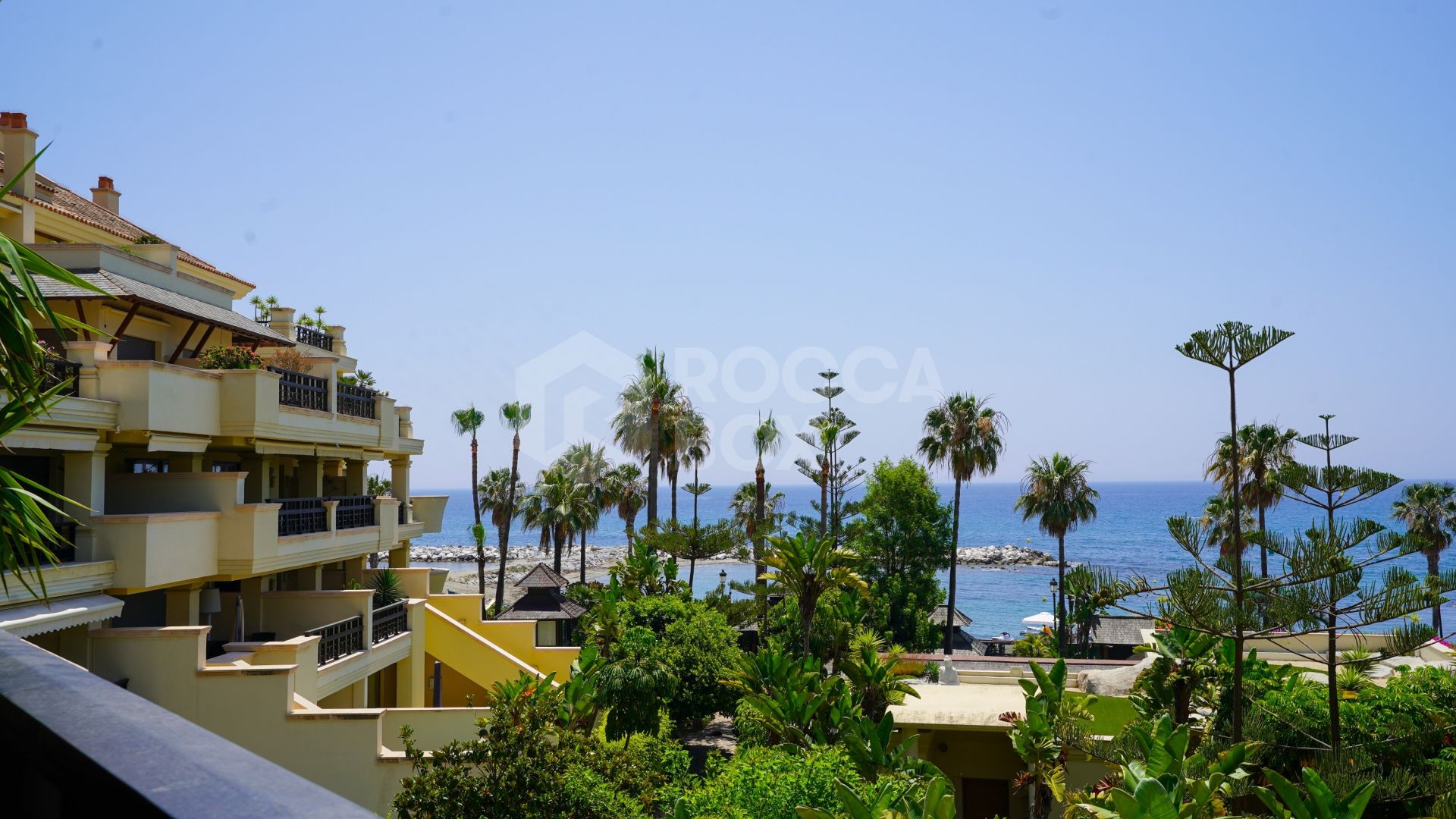 Exquisite Front Line Beach Luxury Apartment with Panoramic Sea Views and Prime Amenities