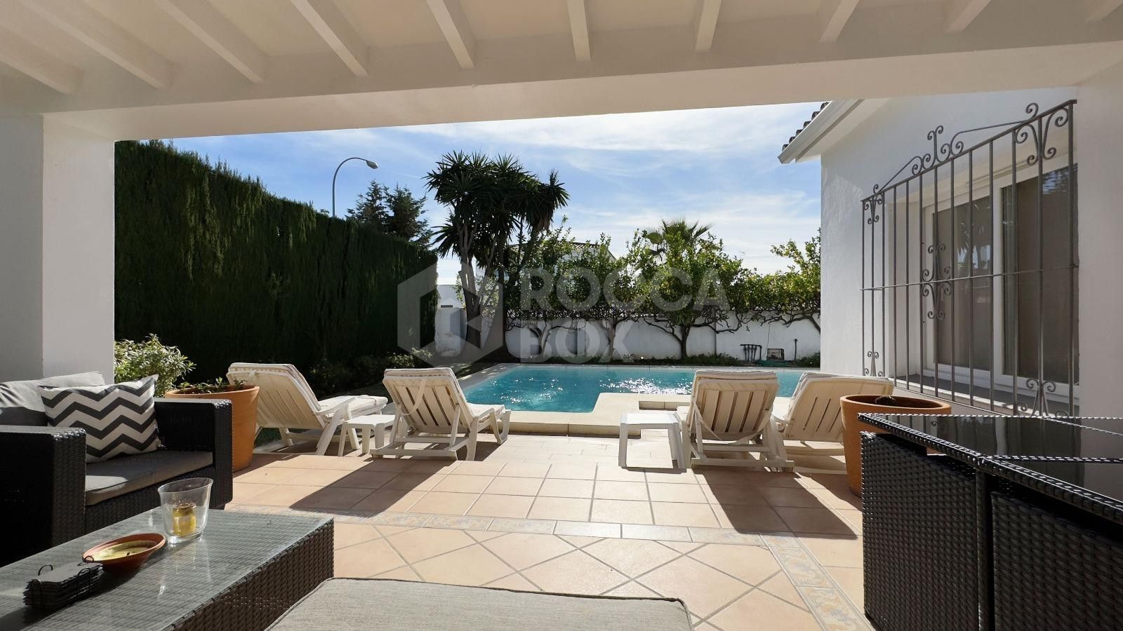 Exquisite Villa with private pool and garden.