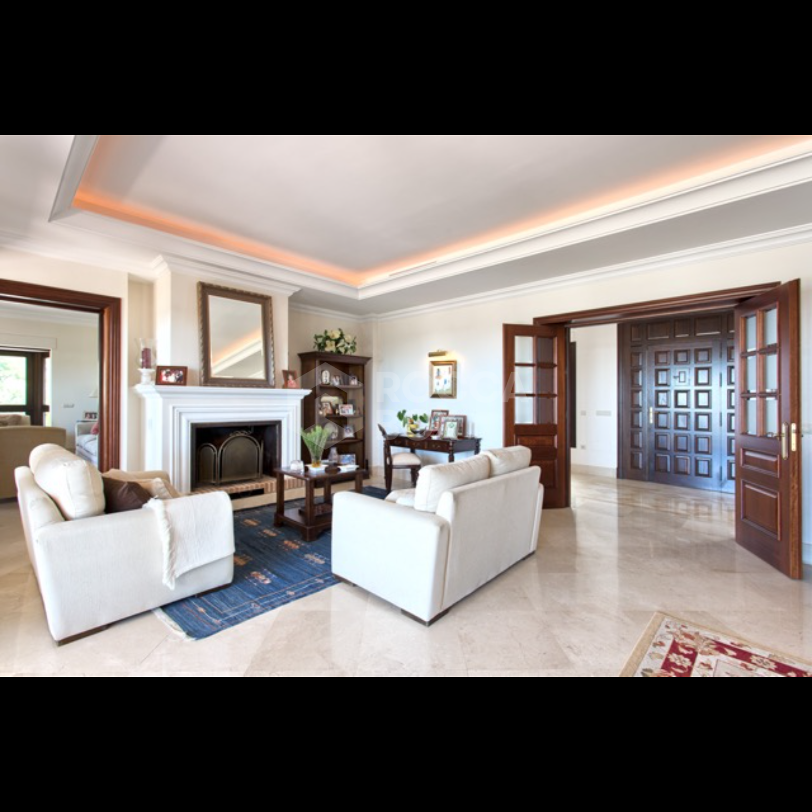 Exquisite Villa with Panoramic Views, Manicured Garden, and Resort-Level Security