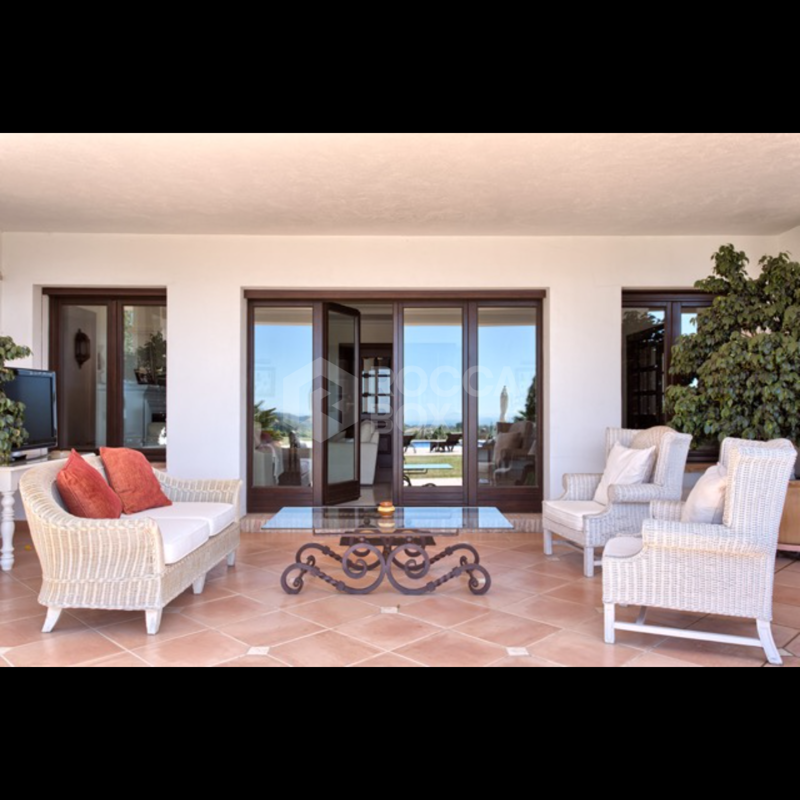 Exquisite Villa with Panoramic Views, Manicured Garden, and Resort-Level Security