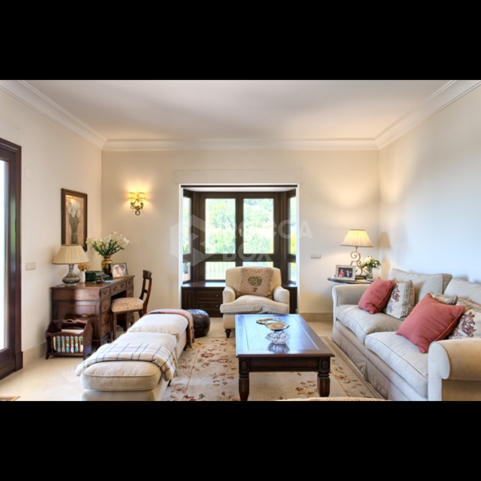 Exquisite Villa with Panoramic Views, Manicured Garden, and Resort-Level Security