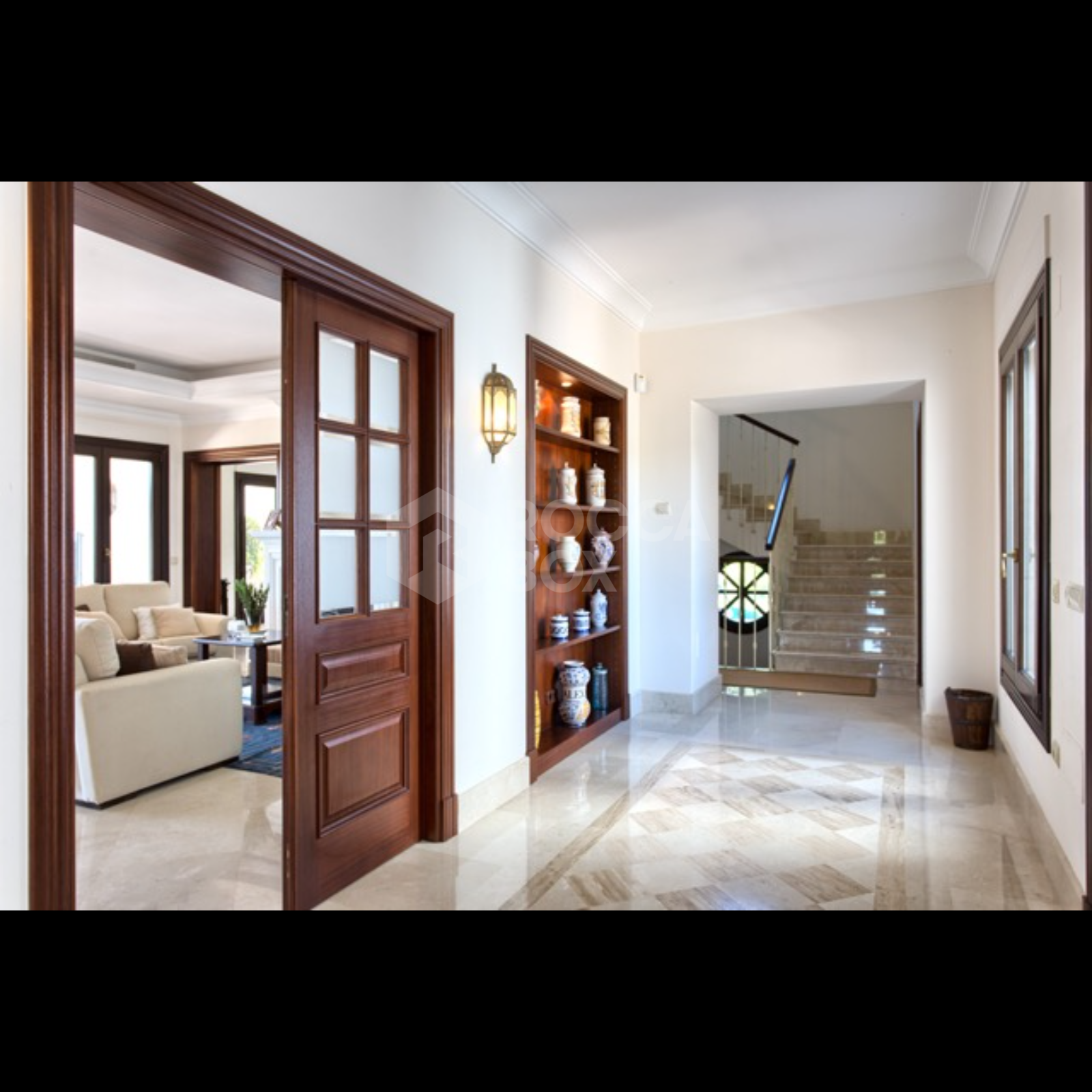 Exquisite Villa with Panoramic Views, Manicured Garden, and Resort-Level Security