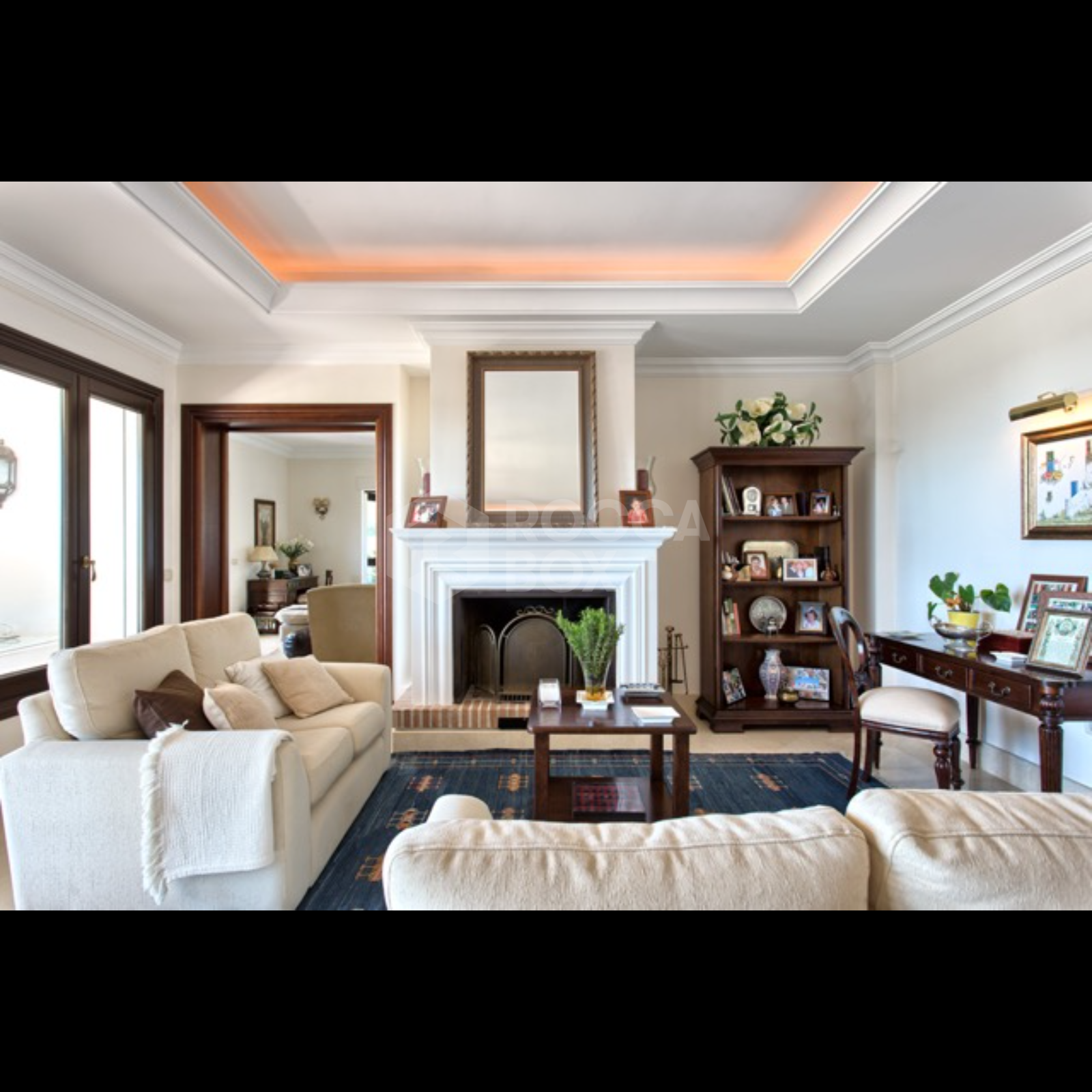 Exquisite Villa with Panoramic Views, Manicured Garden, and Resort-Level Security