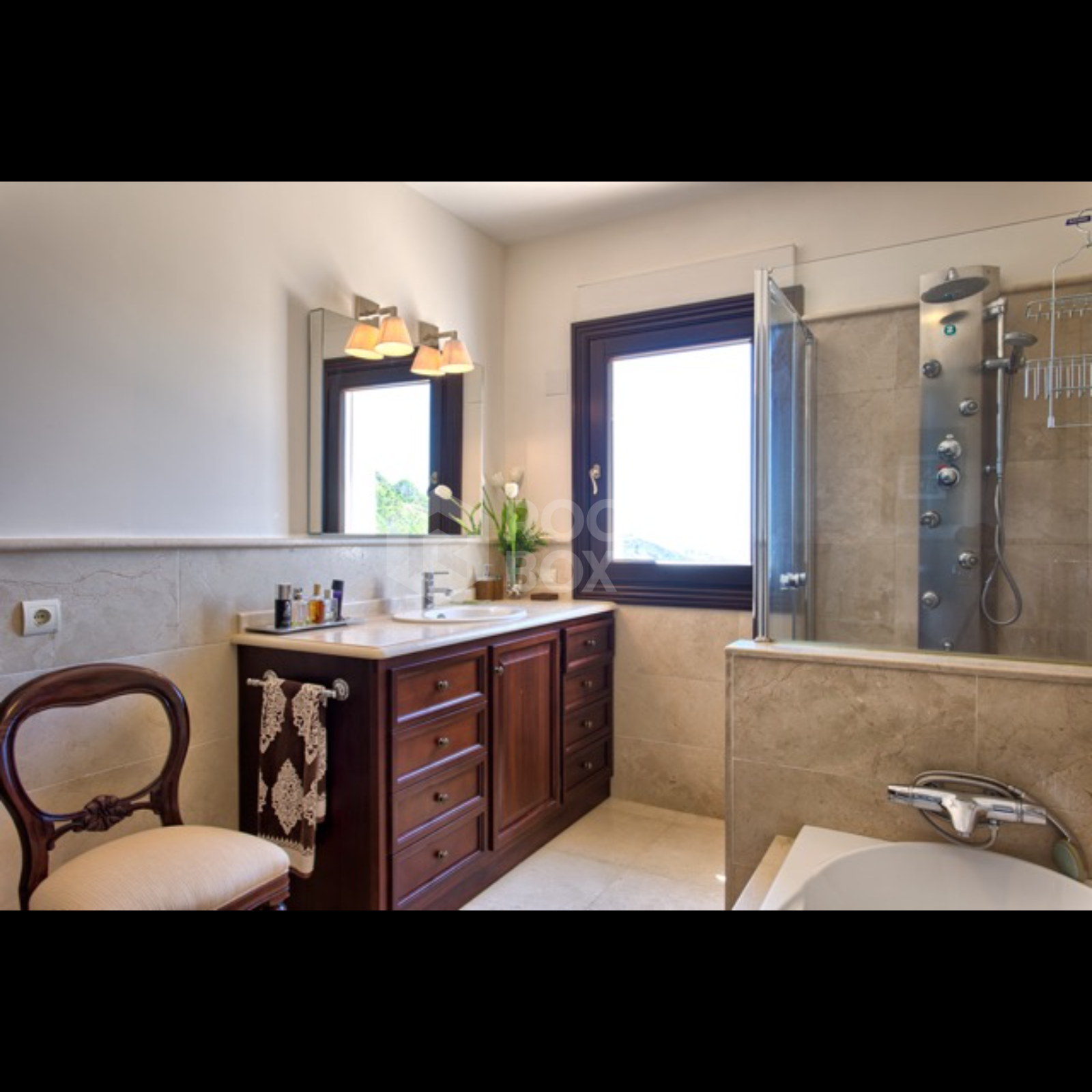 Exquisite Villa with Panoramic Views, Manicured Garden, and Resort-Level Security