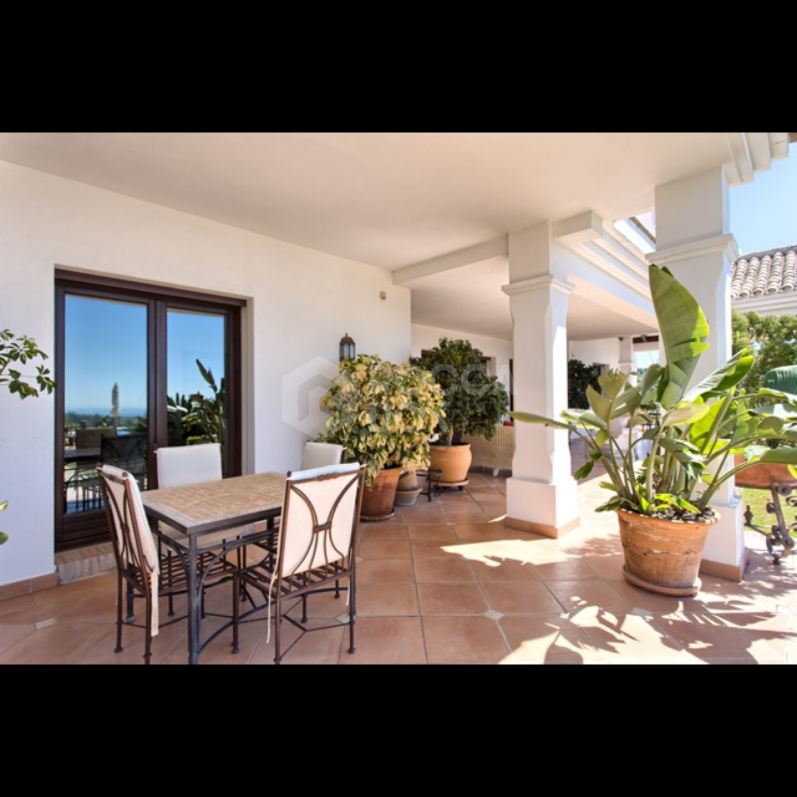 Exquisite Villa with Panoramic Views, Manicured Garden, and Resort-Level Security