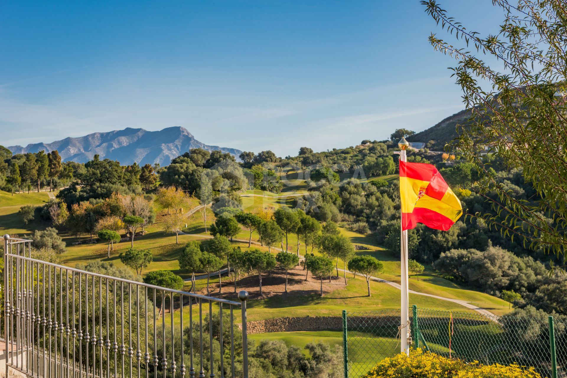 Exquisite Villa with Panoramic Views, Manicured Garden, and Resort-Level Security