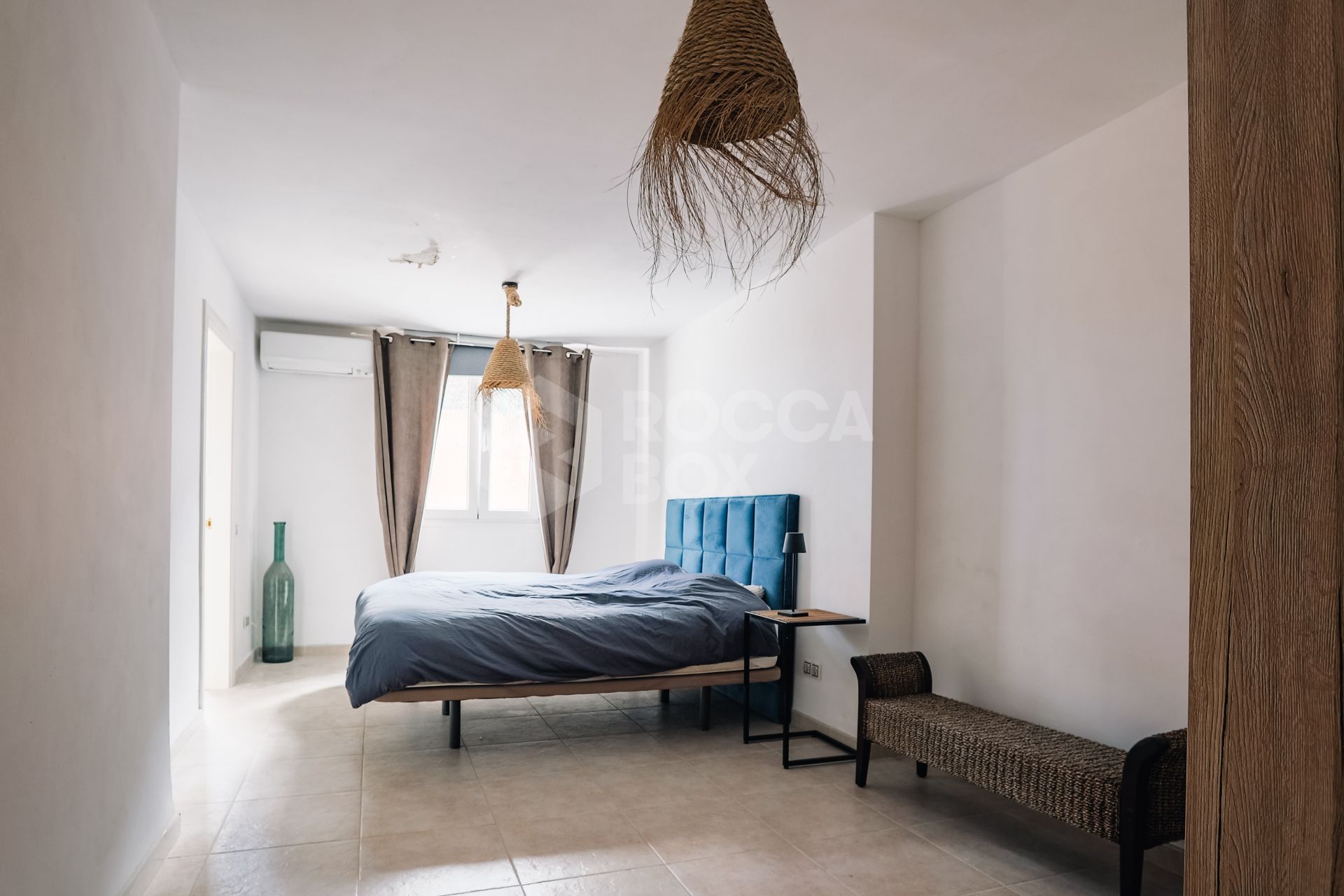 Elegant Andalusian-Style Villa Frontline to La Resina Golf with Heated Pool & Garden Oasis