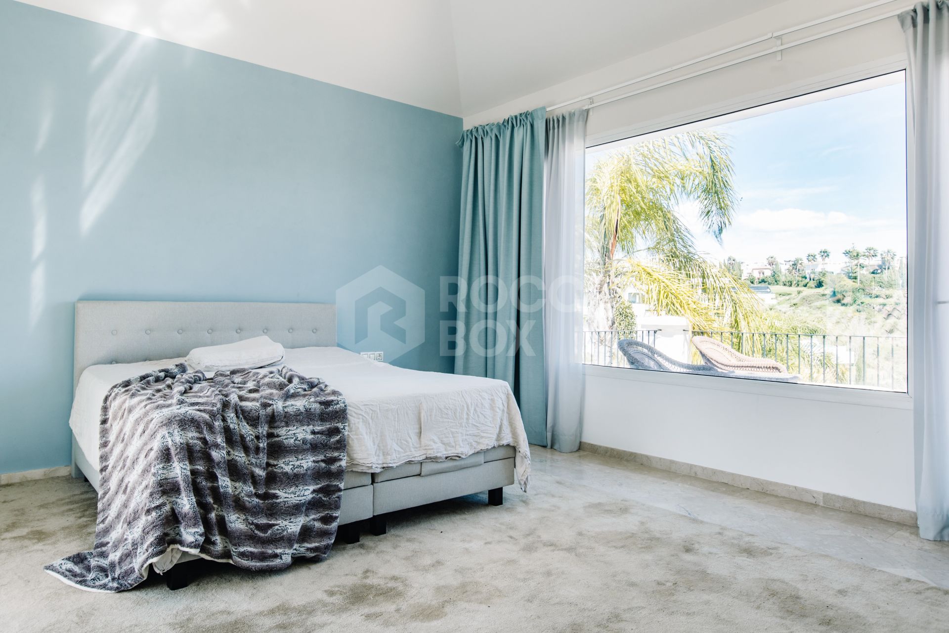 Elegant Andalusian-Style Villa Frontline to La Resina Golf with Heated Pool & Garden Oasis