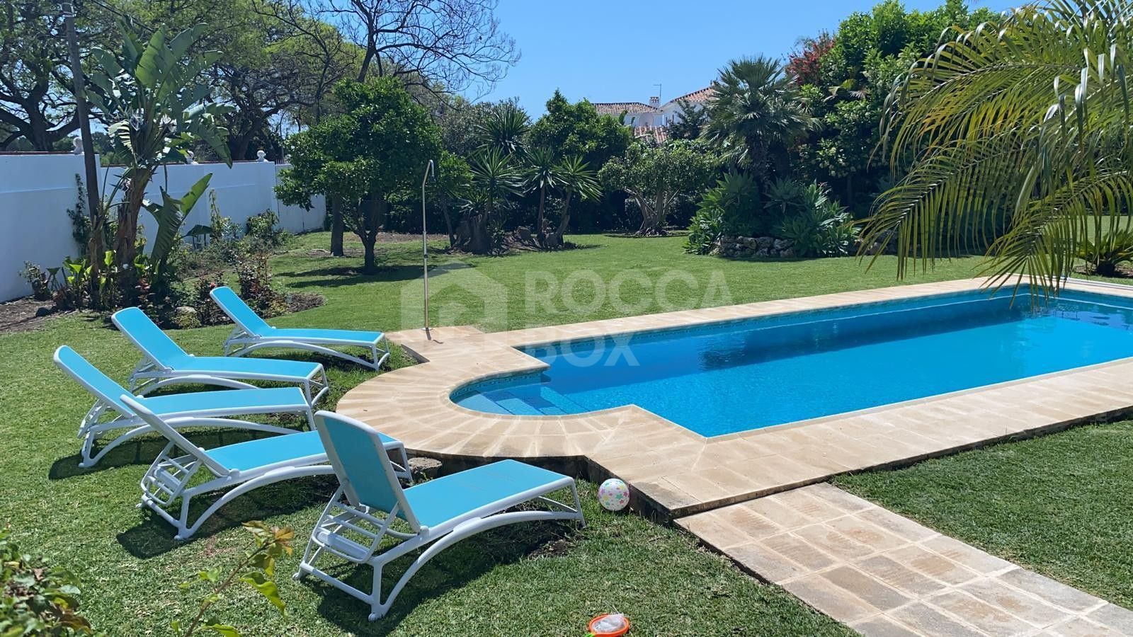 Exclusive Villa with Private Pool and Garden near the sea.