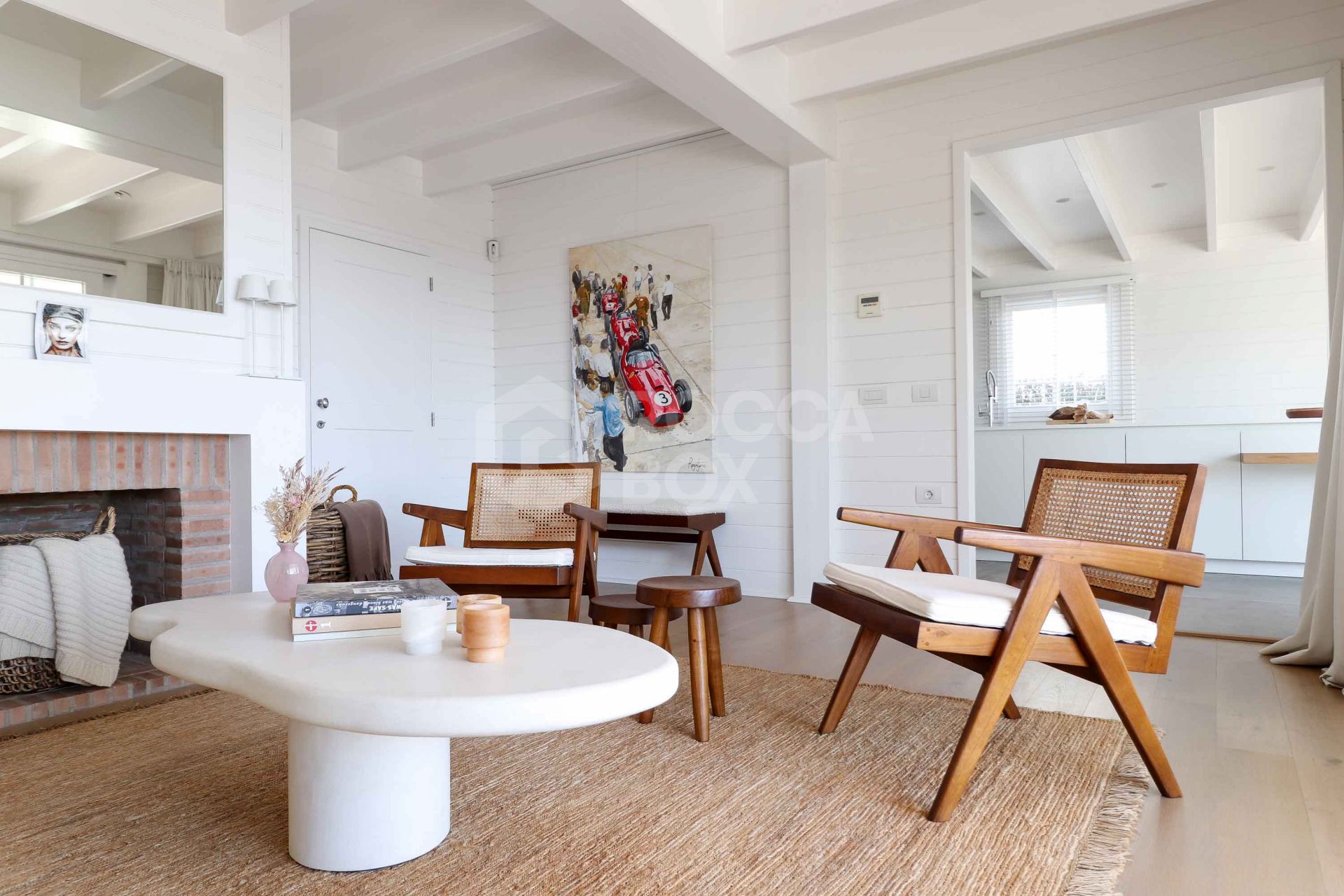 Charming One-Level Villa with Panoramic Sea & Mountain Views