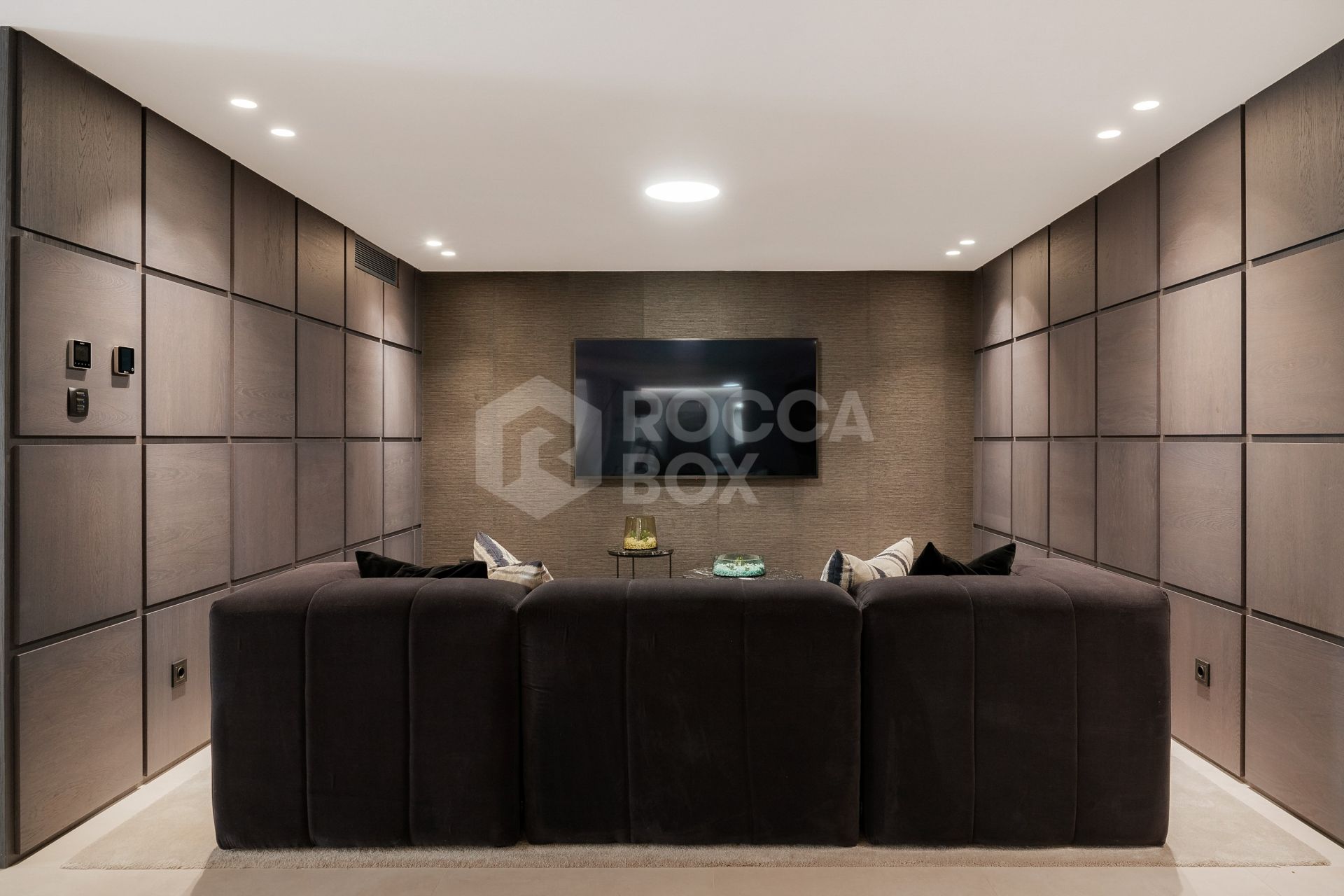 Elegant Sunlit Villa with Panoramic Sea & Golf Views, Outdoor Kitchen, and Luxury Interiors